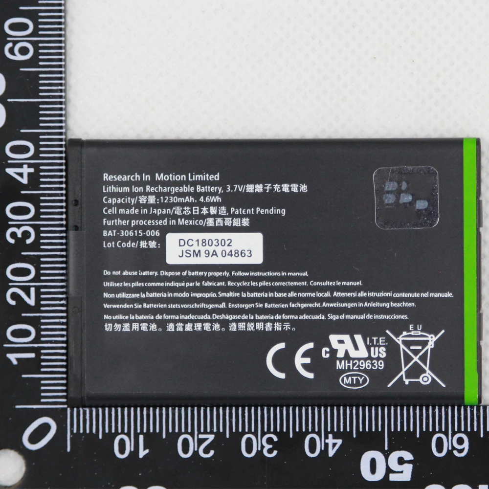 Isunoo 1230 Mah J-M1 Jm1 Batteria Per Blackberry Bold 9900 9790 Torch 9930 9850 9860 Batteria Li-Ion Di Sostituzione Jm1