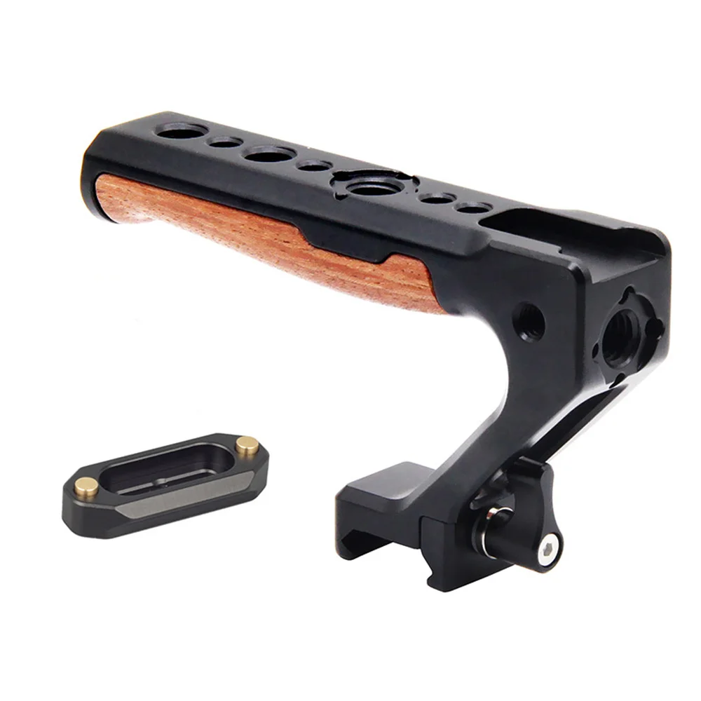 Nato Arrl Locking Top Handle Camera Morsetto A Sgancio Rapido Maniglia Laterale Mini Maniglia Per Fotocamera Dslr Portatile Per Sony Canon Nikon