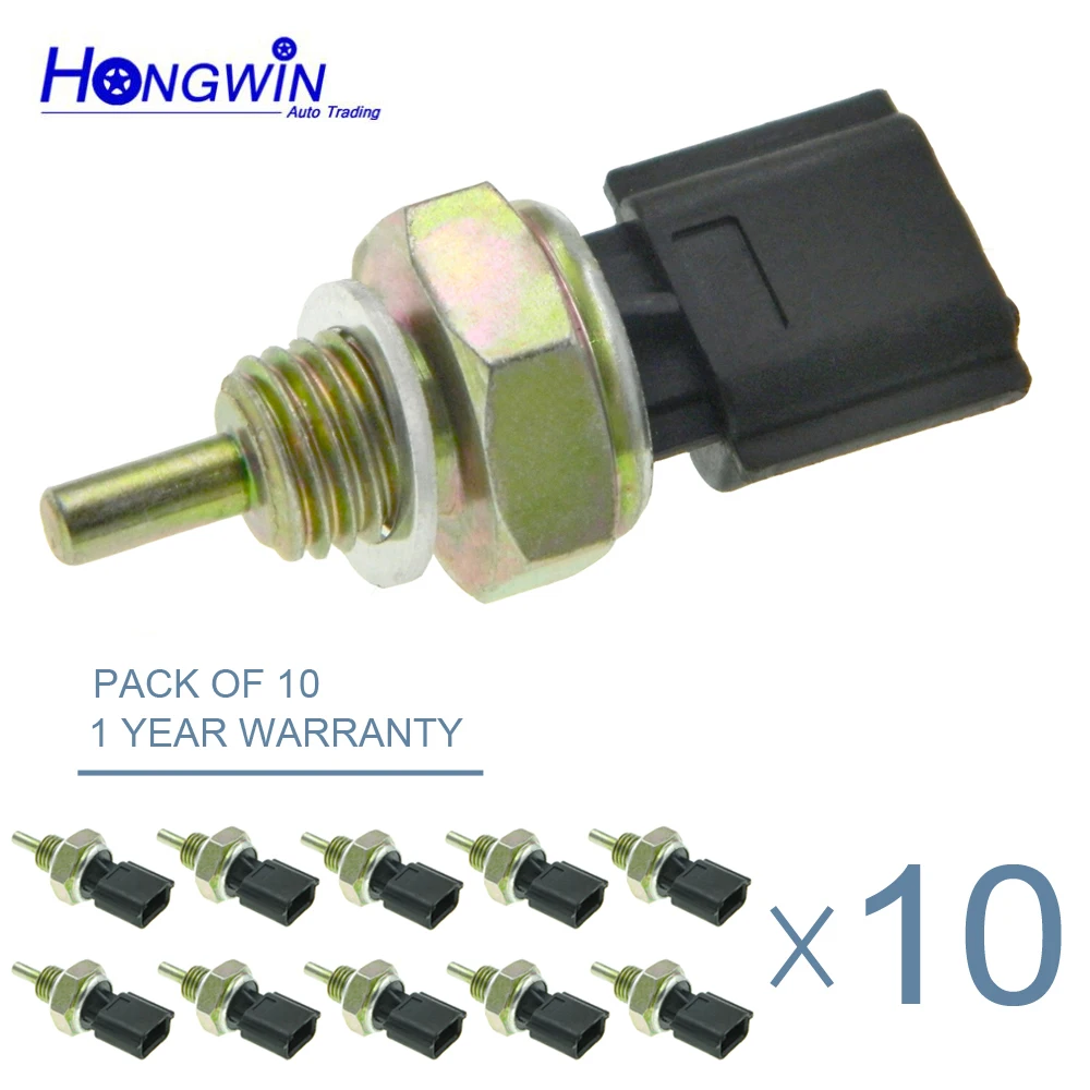 10 Pcs Engine Water Coolant Temperature Gauge Temp Sensor For Renault Clio Mk Ii Logan I Express 1.2 1.4 1.6 16V 226307034R