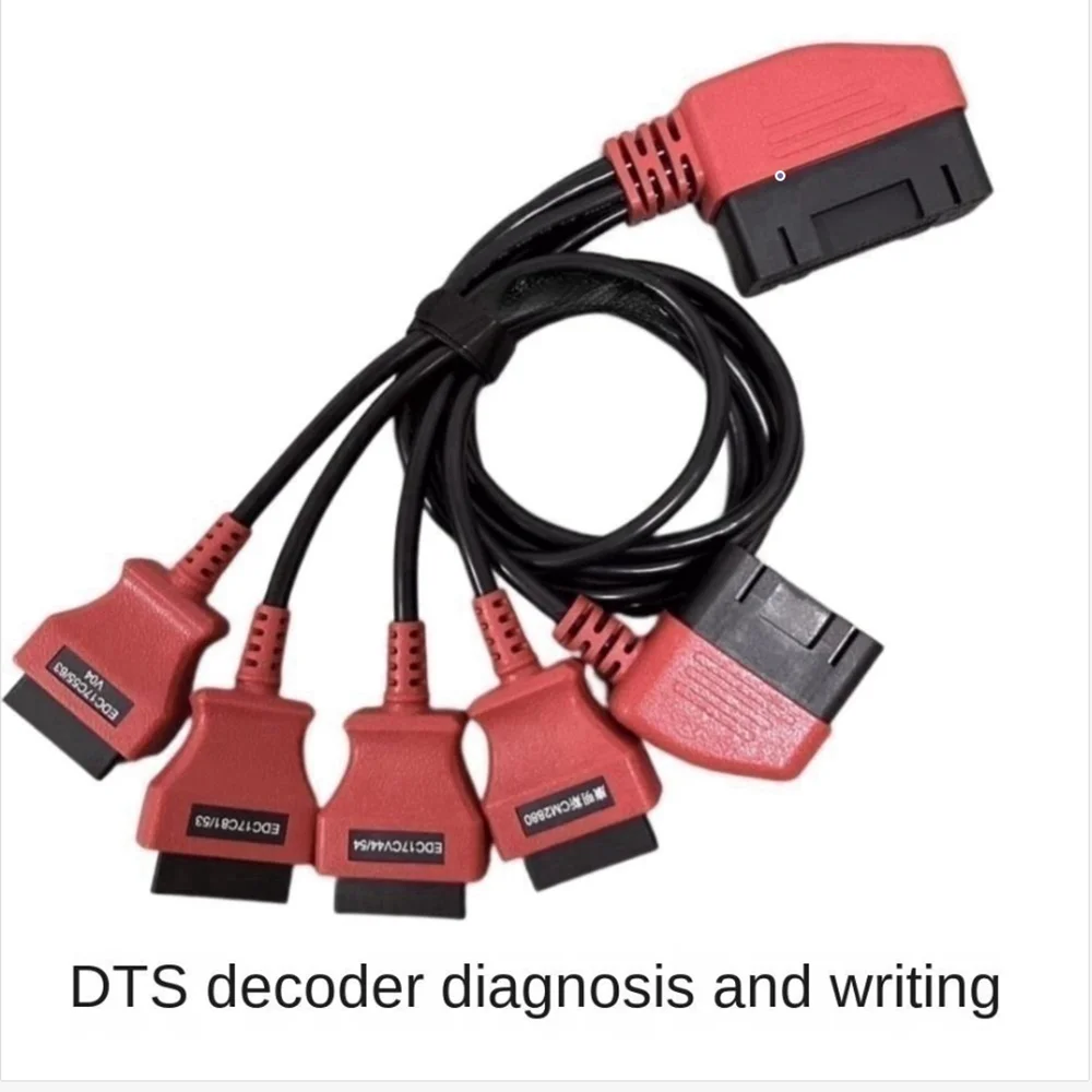 Per Bosch Dts Per Edc17 Cummings Computer Board Ponticello Staccabile Gratuito Quattro In Uno Ecu Brush-Write Line Connector