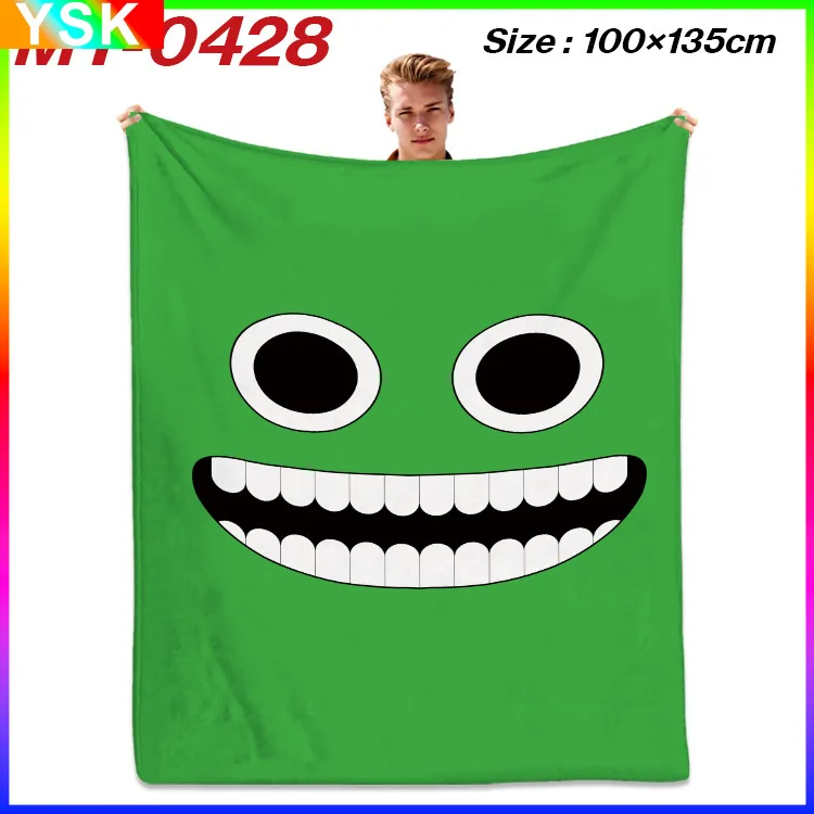 Banban Garden Quilt Summer Cool Quilt Cartoon Anime Coperta A Colori Coperta Coperta Di Flanella Giocattoli Per Bambini Regali