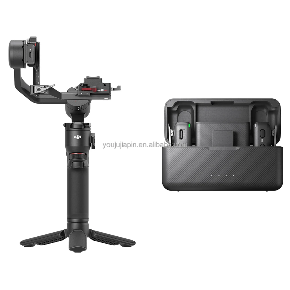 Dji Rs 3 Mini Creator Combo 795G Stabilizzatore Portatile Dal Design Leggero 1.4 "Touchscreen A Colori Riprese Verticali Native
