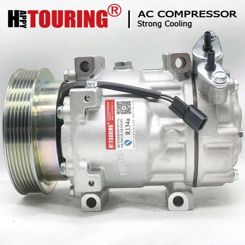 Car Ac Air Conditioning Compressor Sd7V16 For Nissan Almera (G15)   2763000Q3G 6967899 8200866441 27630-00Q3G