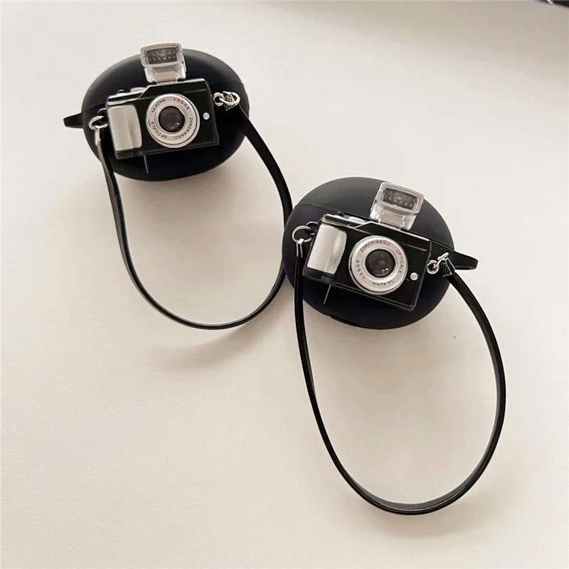 Per Anker Soundcore R50I / P20I Custodia Cute Cartoon Camera Pattern Custodia Per Auricolari In Silicone Per Custodia Anker Soundcore P20I