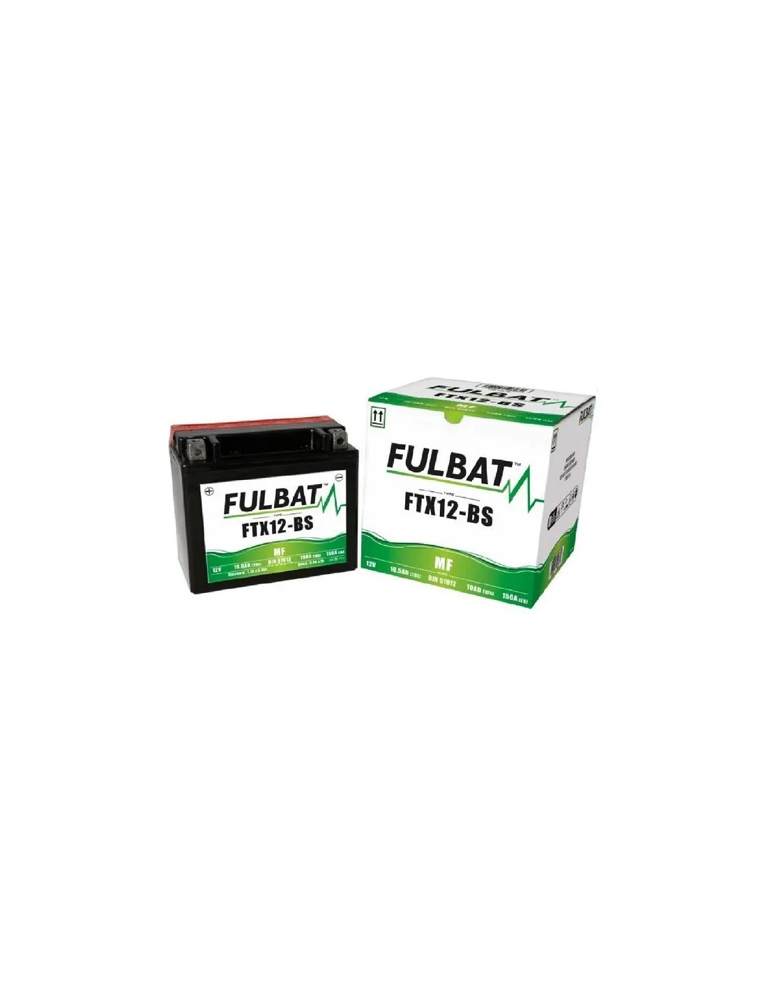 Batteria Fulbat Ft12X-Bs / Ytx12-Bs Fulbat