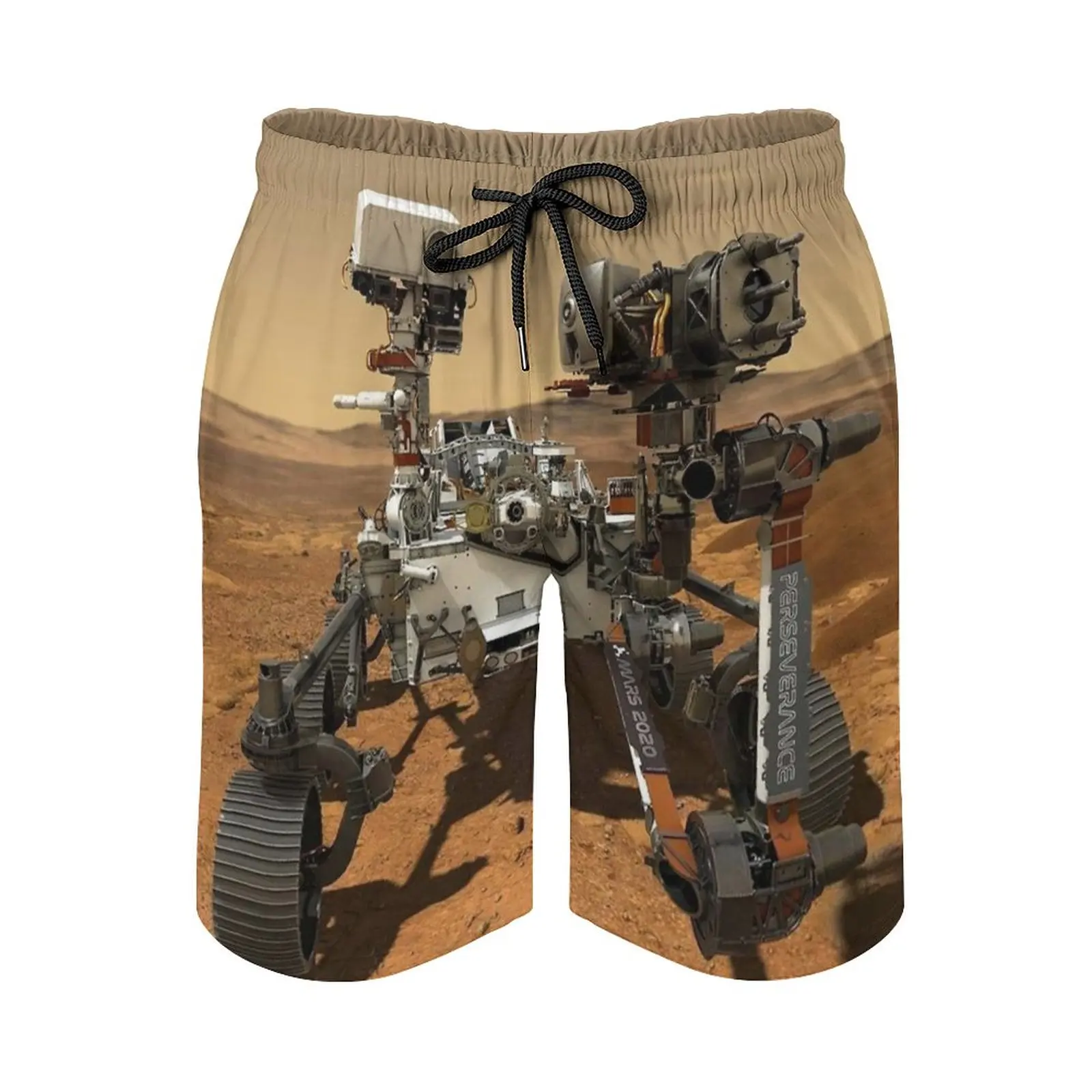Mars Resistance Rover-Mars Mission Quick Dry Summer Mens Beach Board Shorts Slip For Man Gym Pants Shorts Mars Mars Mission