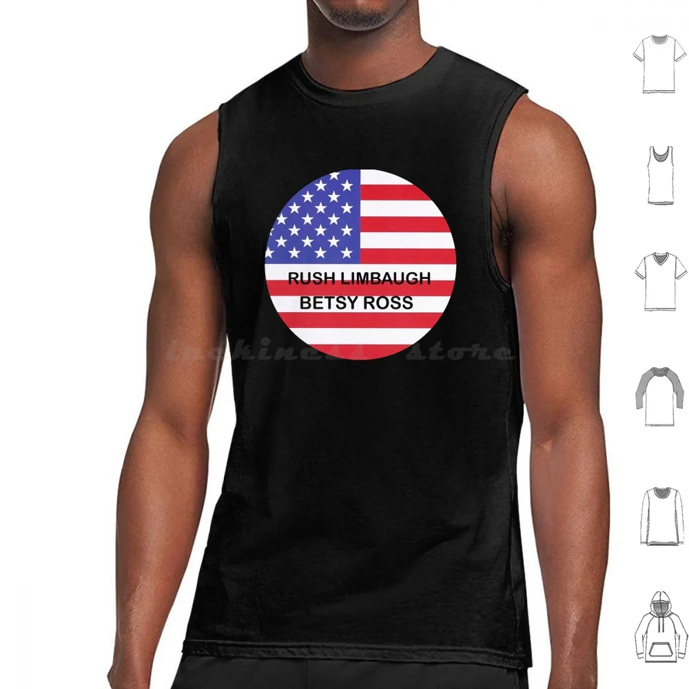 Rush-Limbaugh-B-Ross-T-Shirt Canotte Gilet Senza Maniche Rush Limbaugh B Ross