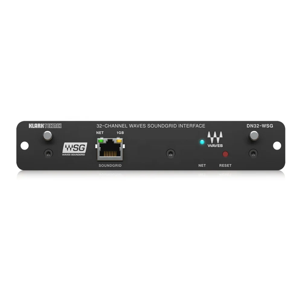 Scheda Di Espansione Dn32-Wsg Per Behringer X32 E Midas M32 Mixer Digitale Aoip A Bassa Latenza Nell'Interfaccia Di Rete Soundgrid Waves