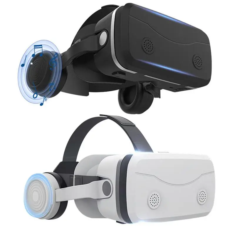 Vr Virtual Reality 3D Glasses Box Hd Blue Light-Coated Lens Vr Occhiali Cuffie Casco Per Smartphone Pc Dispositivi Mobili