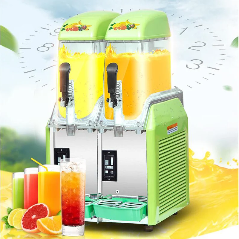 Commerciale Congelato Slushy One Tanks Juicer Slush Fruit Maker Single Snow Melting Machine