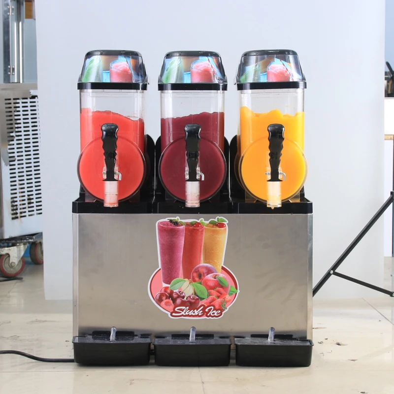 Slushie Machine Commercial Ice-Cool Juice Smoothie Slush Maker Distributore Automatico Di Bevande Congelate Per La Casa