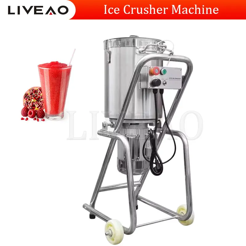 Tritaghiaccio Commerciale 30L Multifunzione Blend Machine Food Blender Macchina Per Schiacciare Frutta E Verdura In Acciaio Inossidabile