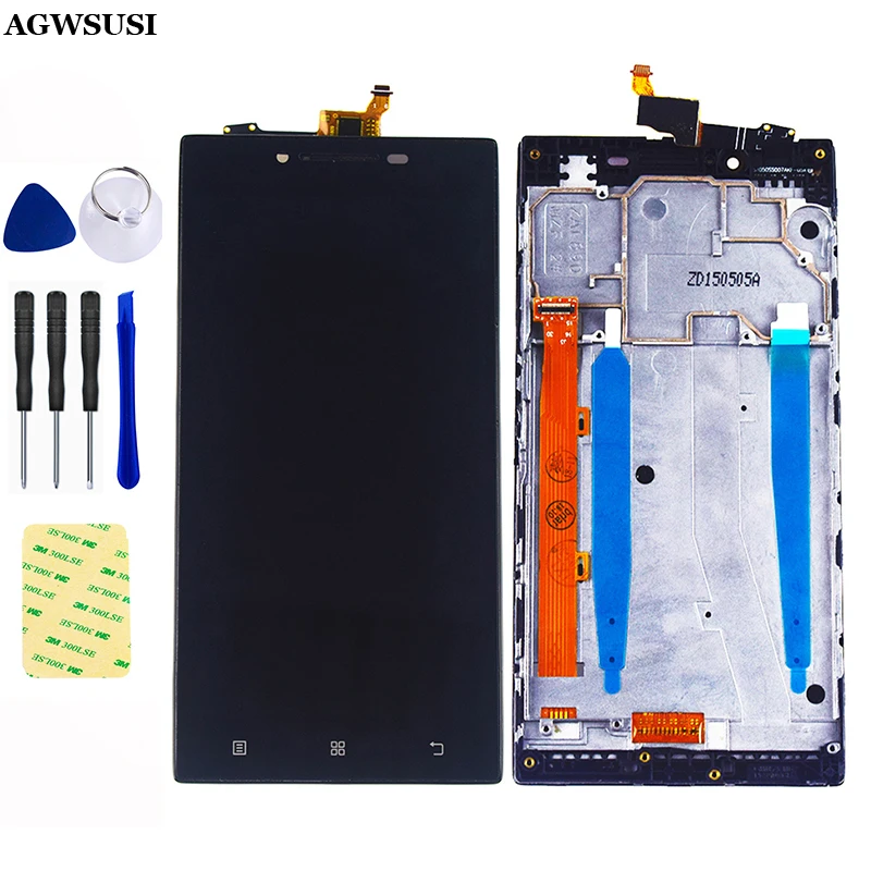 Per Lenovo P70 P70-T P70T P70-A P70A Display Lcd Modulo Matrice Monitor Con Touch Screen Digitizer Sensor Assembly Frame