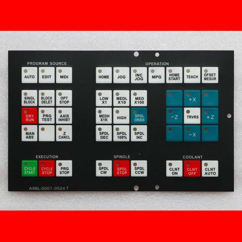 A98L-0001-0524 # T A98L-0001-0568 # M A98L-0001-0568 # T -- Interruttori A Membrana Tastiere Tastiere