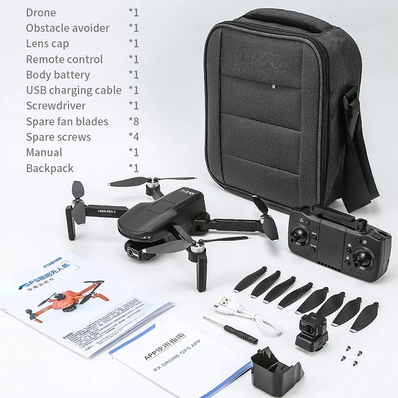 Vendita Calda L800Pro2 Drone 4K Hd Triassiale Pan Tilt 360 Evitamento Ostacoli Motore Brushless Elfbar Vapes