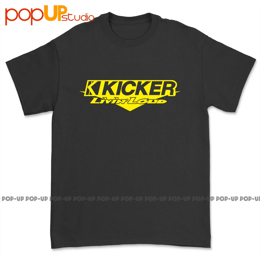 Kicker Livin Loud Audio Logo Altoparlanti Amplificatori Auto Subwoofer T Shirt Xs 5Xl