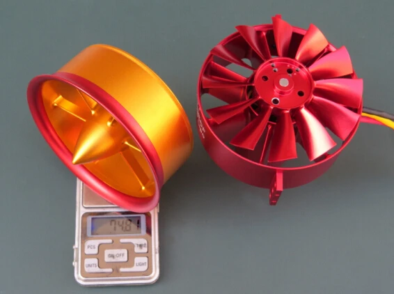Jp Electronic Ducting Motor Con 150A Rc Airplane Vortex Air Spray 12 Blade 105Mm 6S 12S Fed Aircraft Cowling Fan Supporto In Metallo