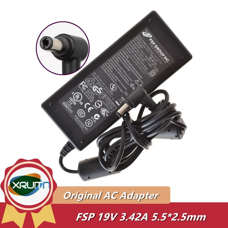 Nuovo Caricatore Adattatore Ca Fsp 19V 3.42A 65W Originale Per Alimentatore Mini Pc Intel Nuc Kit Fsp065-Rab Fsp065-10Aaba Fsp065-Rbbn3