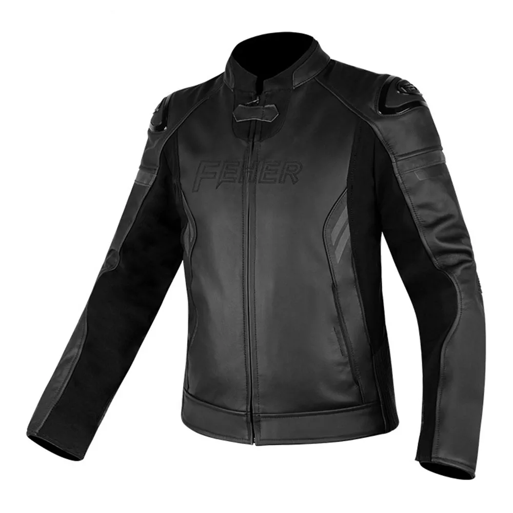 Giacca Da Moto Giacca Interna In Pelle Staccabile Giacca Vintage In Pelle Bovina Certificazione Ce Abbigliamento Da Corsa In Pelle Anticaduta
