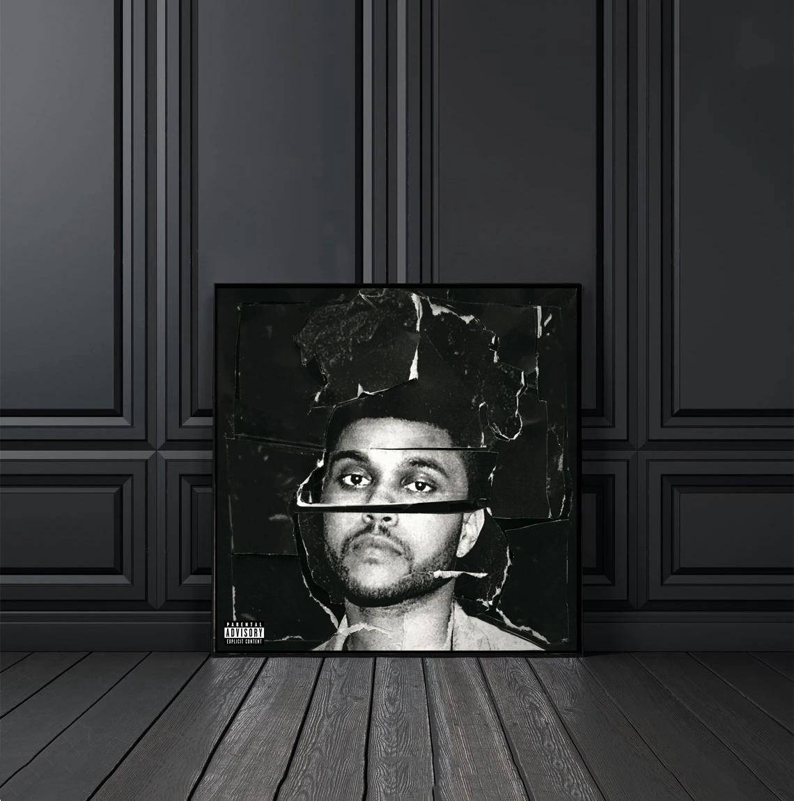 The Weeknd - Beauty Behind The Madness Music Album Cover Canvas Poster Home Wall Painting Decoration (Senza Cornice)