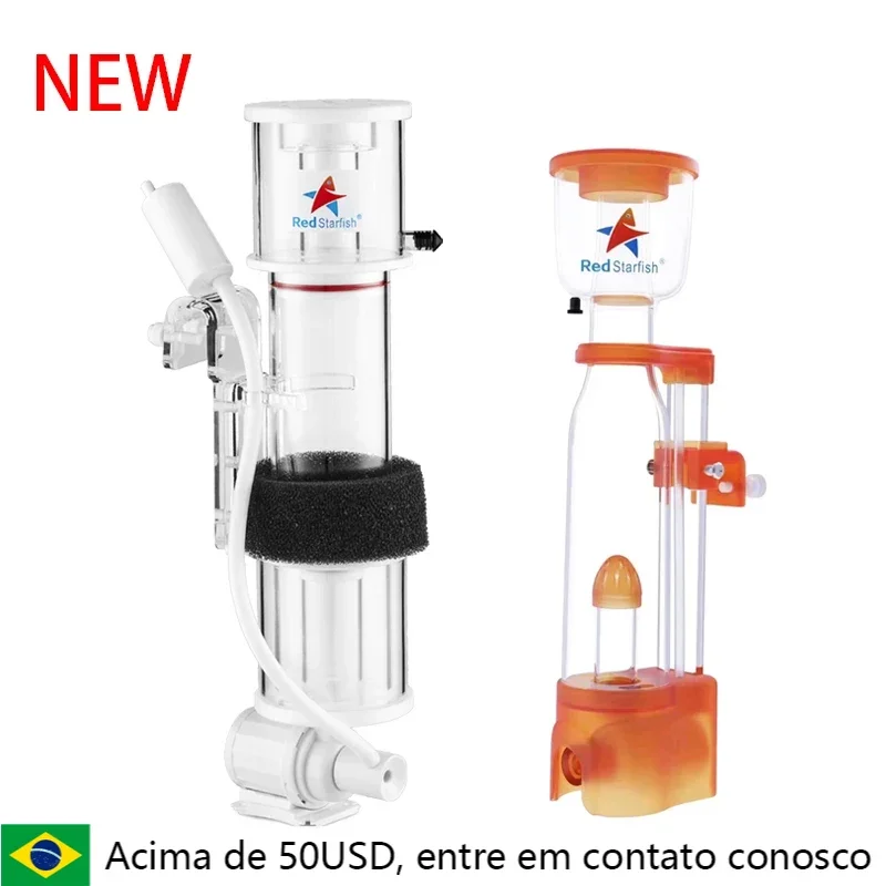 Dc24V Red Starfish Skimmer Dc-Sq-70 Sq-90 Serbatoio Di Acqua Di Mare Mini Micro Tank Small Protein Skimmer Nitrifier Mute 70-200L Acquario