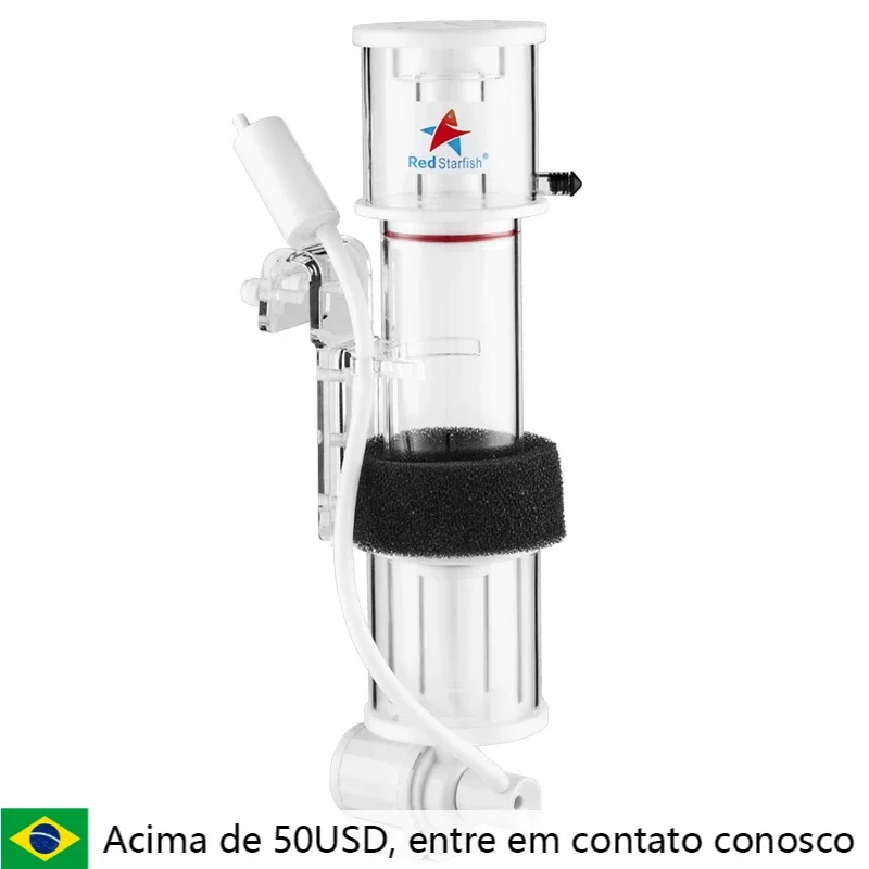 Dc24V Red Starfish Skimmer Dc-Sq-70 Sq-90 Serbatoio Di Acqua Di Mare Mini Micro Tank Small Protein Skimmer Nitrifier Mute 70-200L Acquario