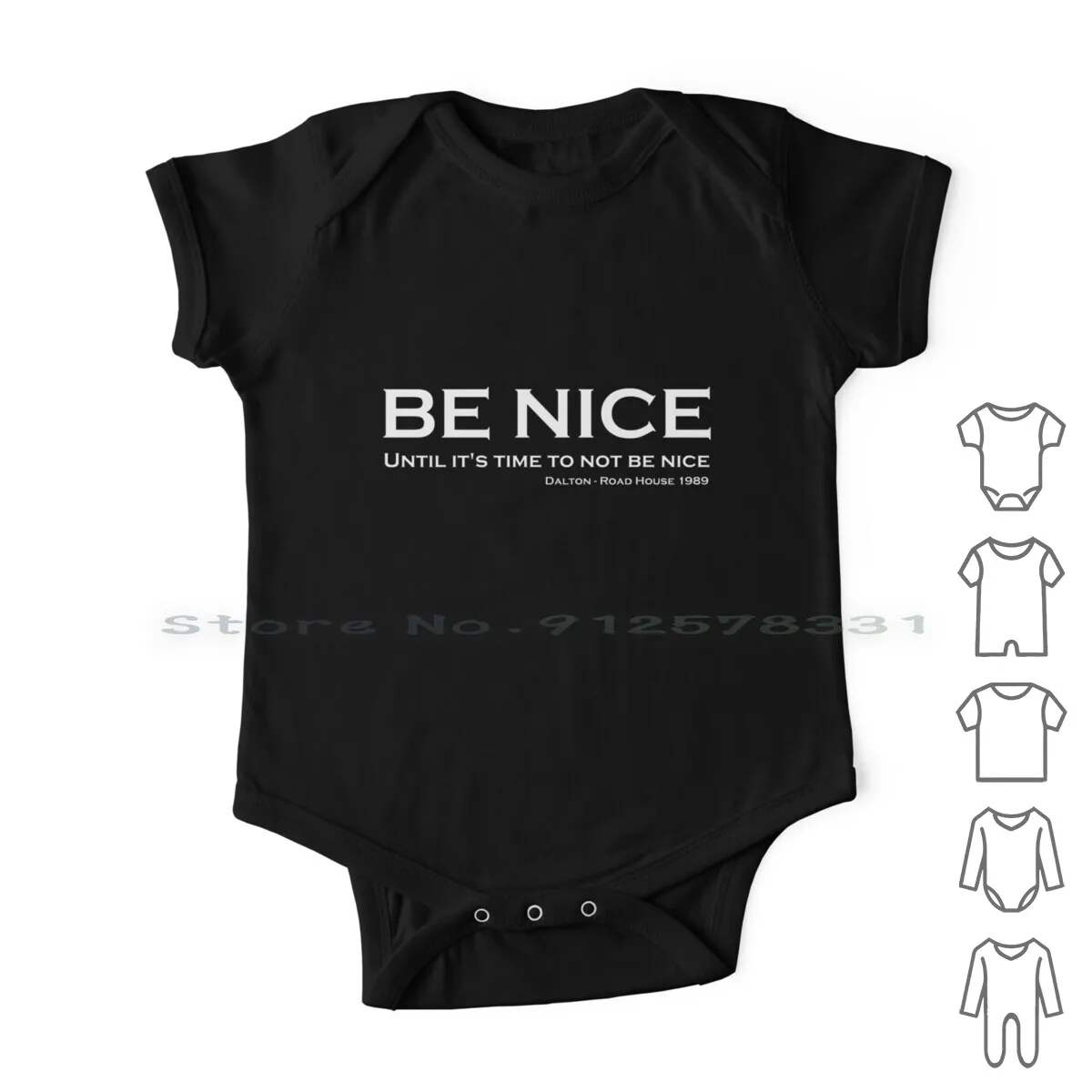 Road House-Be Nice Neonato Vestiti Pagliaccetti Tute In Cotone Roadhouse Road House Dalton Double Deuce 80S Vintage Classic
