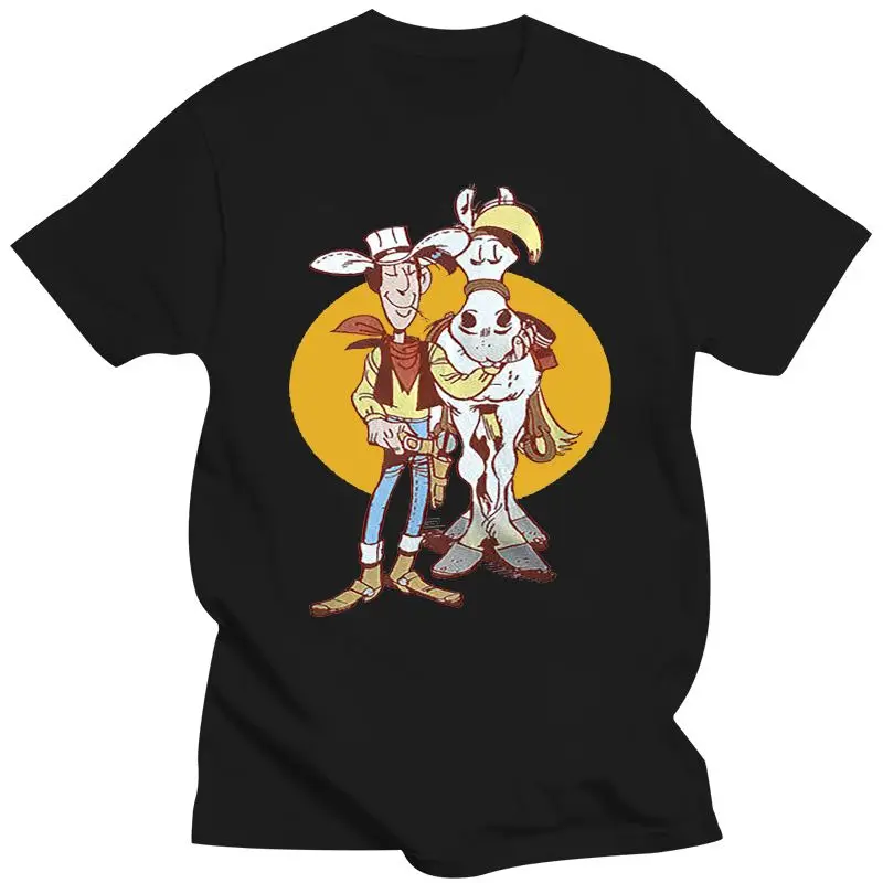 Lucky Luke T Shirt Jolly Jumper Dalton Gang Daisy Town Morris Terence Hill