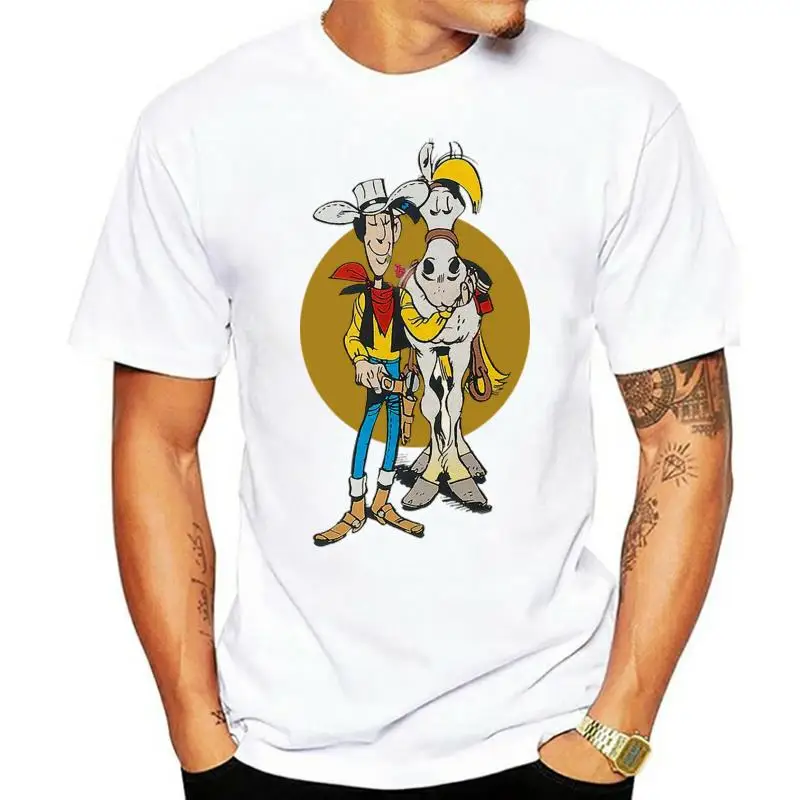Lucky Luke T Shirt Jolly Jumper Dalton Gang Daisy Town Morris Terence Hill