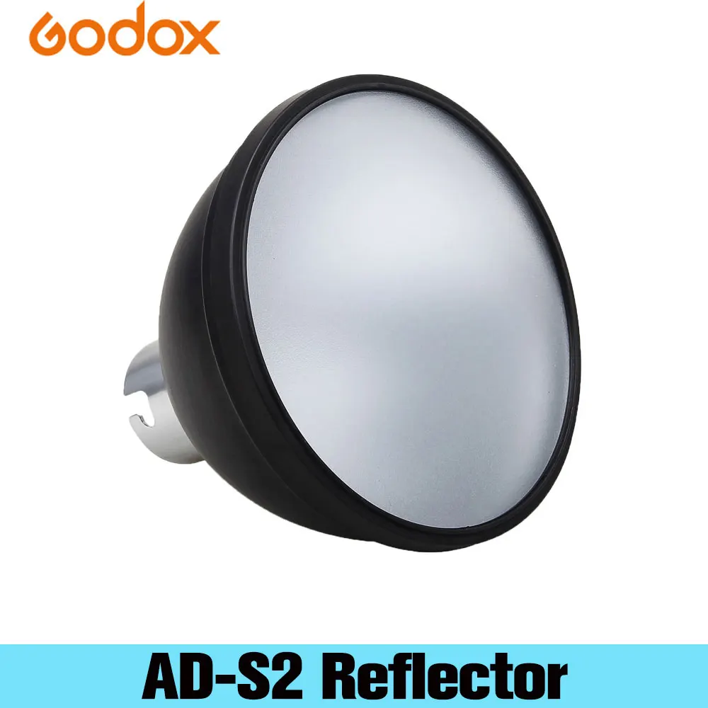 Godox Ad-S2 Riflettore Speedlight Ad Anello Standard Con Diffusore Morbido Per Godox Ad200 Ad180 Ad360 Ad360Ii Flash Fotografici Rotondi