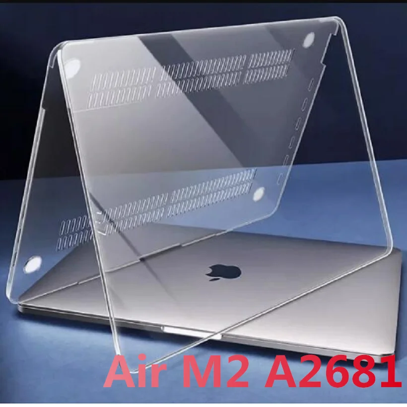 Cover In Pvc Trasparente Per Macbook Air M2 2022 A2681 Custodia Protettiva Rigida Per Laptop Per Custodia Macbook Air 13 2022 M2 A2681