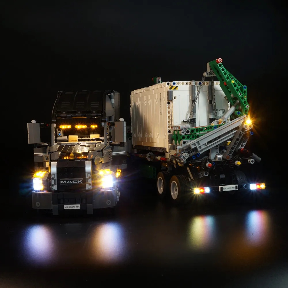 Kit Luci A Led Per Technic Series 42078 Il Set Di Camion Mack Antobig (Blocchi Non Inclusi)