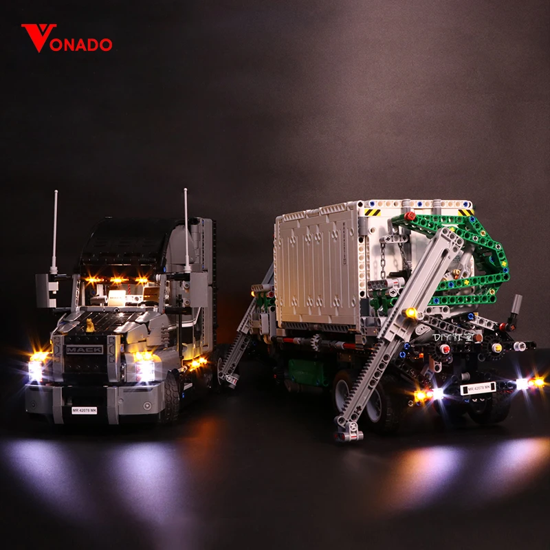 Kit Luci Led Vonado Per Inno Mack 42078 Compatibile Con 20076 (Non Includere Il Modello)