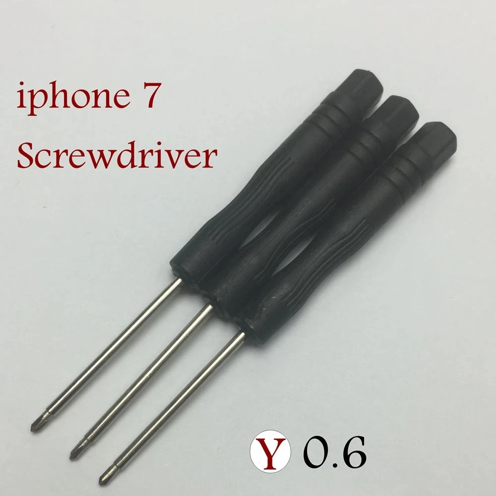 100 Pz/Lotto Y 0.6 Tri-Wing 5-Point 0.8 Cacciavite Speciale Per Iphone 7 Plus Apple Watch Repair T2 T5 T6