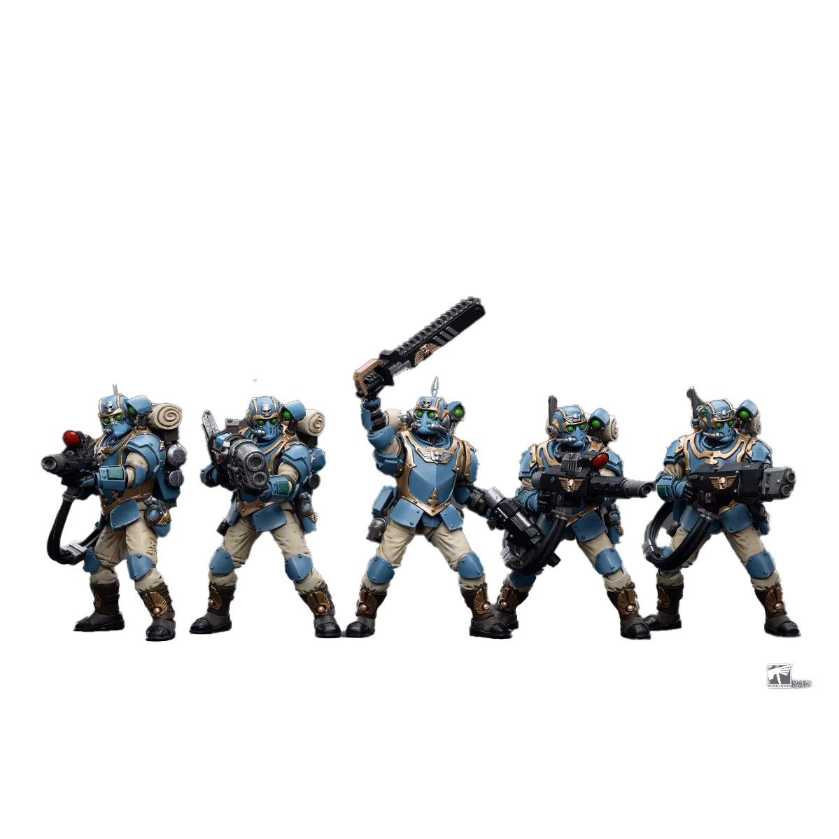 Originale Joytoy Astra Militarum Tempestus Scions Squad 55Th Kappic Eagles Tempestor Hot Shot Volley Gunner Plasma Gunner Model