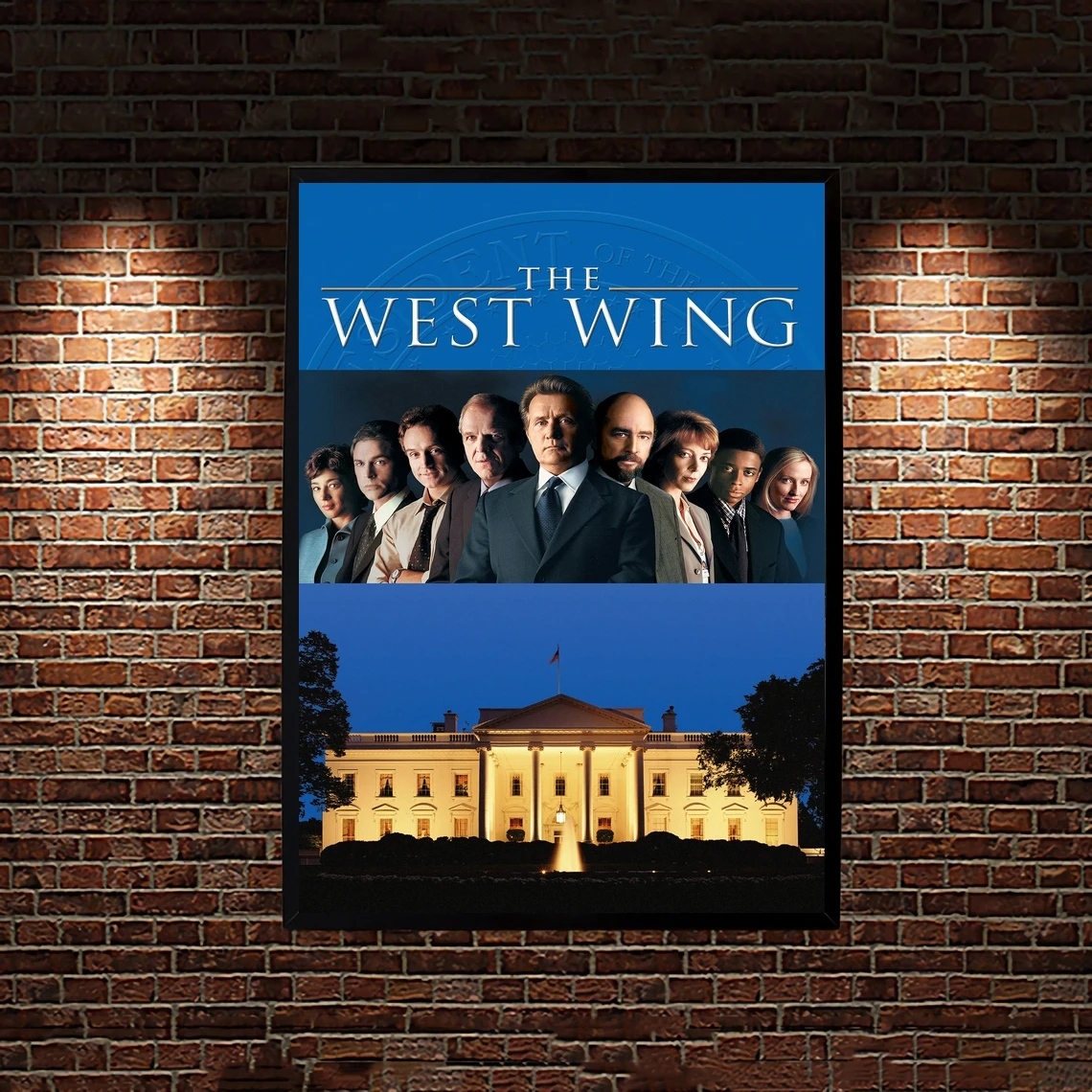 The West Wing Tv Series Poster Home Wall Painting Decoration (Senza Cornice)