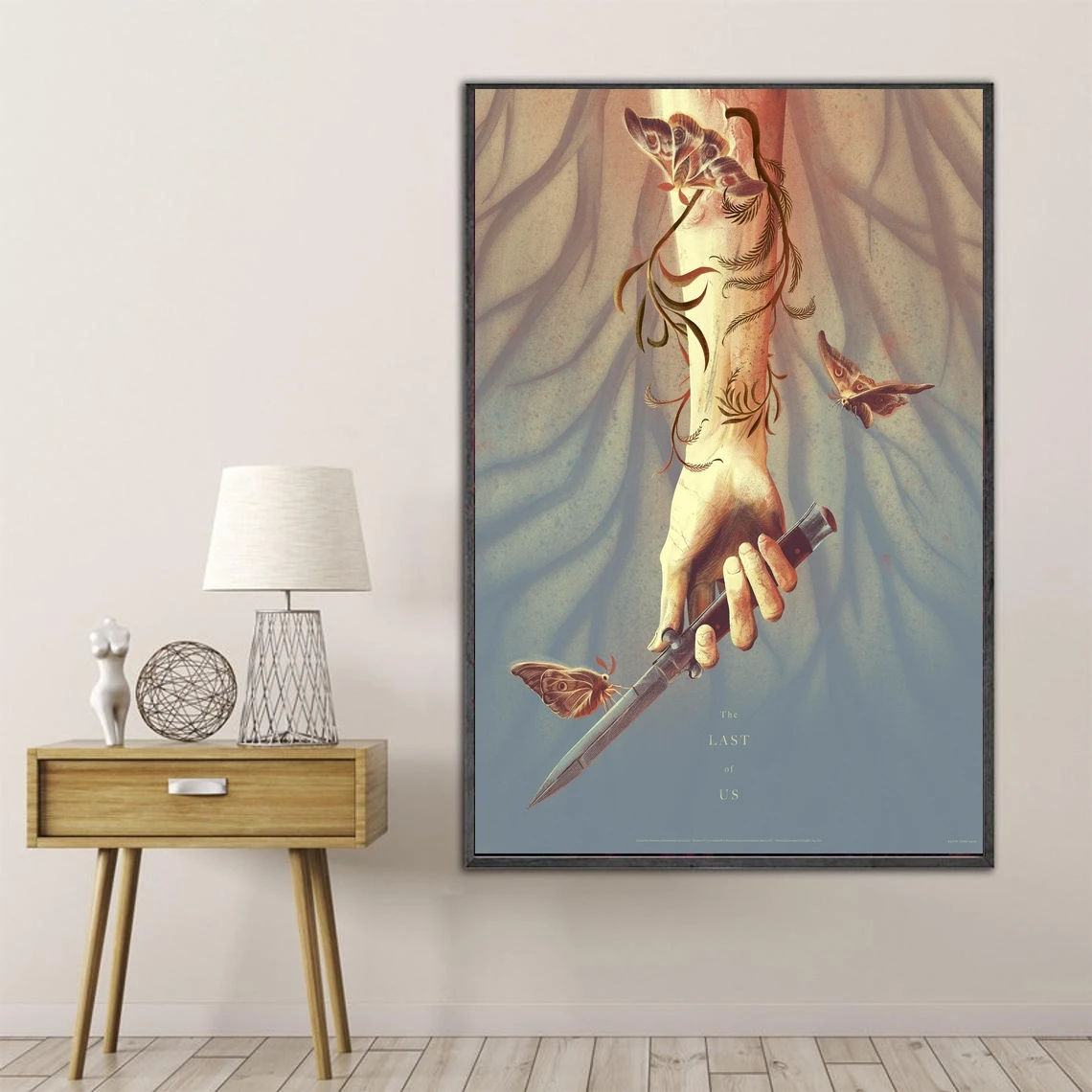 L'Ultimo Di Us Tv Series Canvas Poster Home Wall Painting Decoration (Senza Cornice)