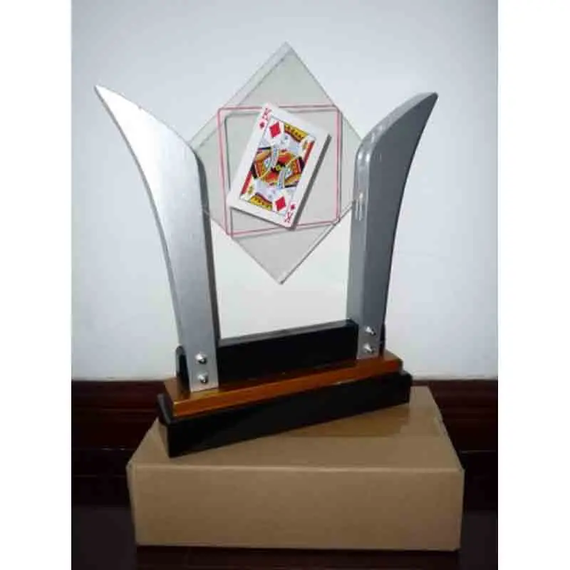Tv Card Frame Stage Magic Deluxe Style/ Magic Trick,Mentalism,Stage Magic Props,Comedy,Card,Close-Up,Magia Toys Classic,Fun