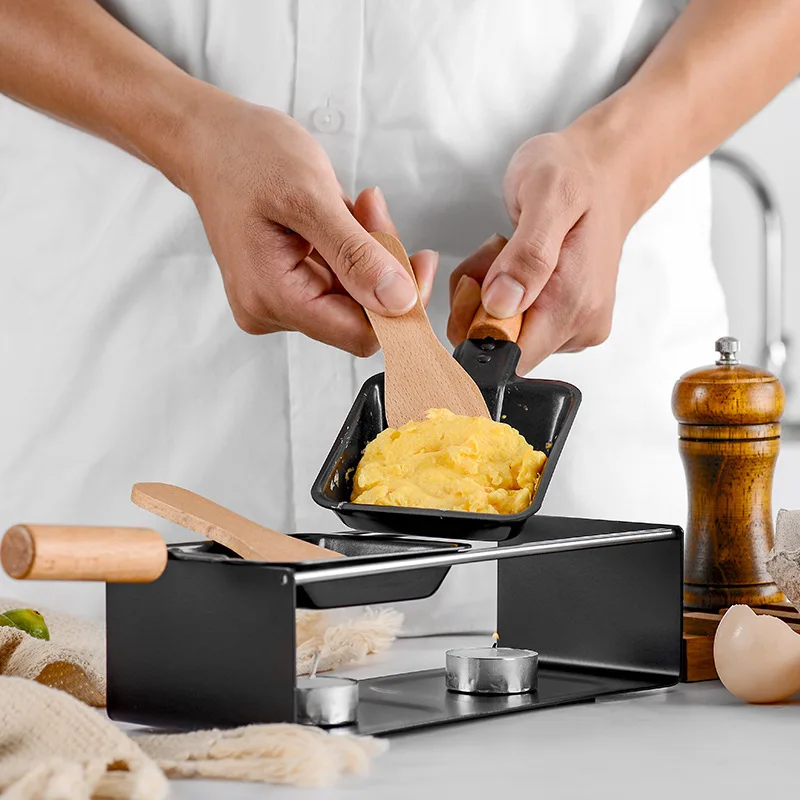 Griglia Antiaderente Set Di Raclette Per Formaggio Griller Mini Bbq Tagliere Per Formaggi Forno Per Formaggio Al Forno Ferro Swiss Cheese Cook Melter 