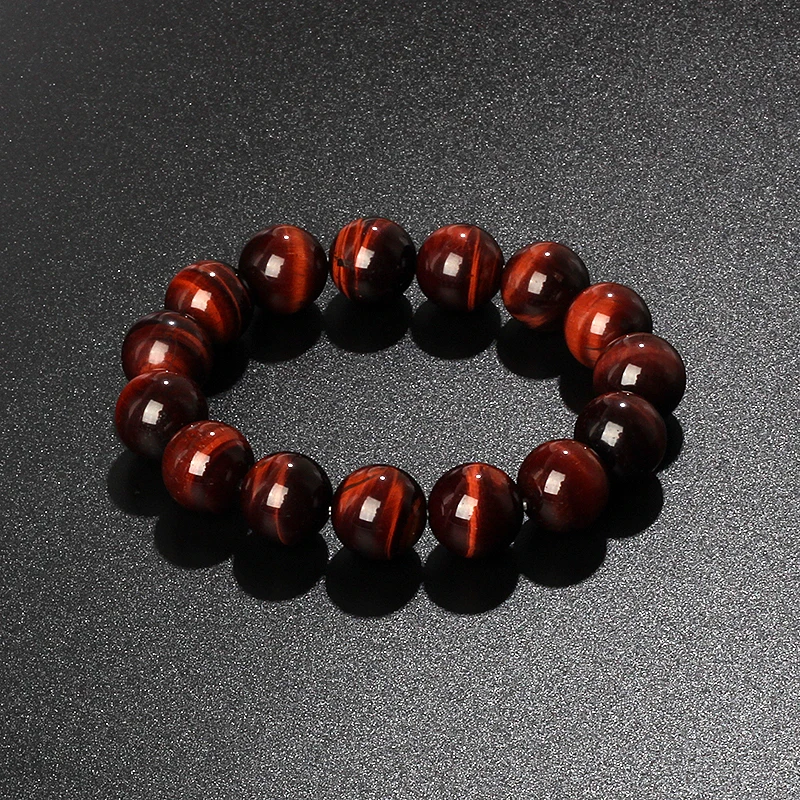 5A + Original Royal Blue Tiger Eye Bracciali Uomo 6-16Mm Lightning Tiger Eye Stone Beads Bracciali Per Donna Gioielli In Pietra Naturale