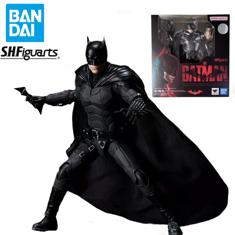 Disponibile Bandai S.H. Figuards The Batman Robert Pattinson Action Figures Toy Gift Collection Hobby