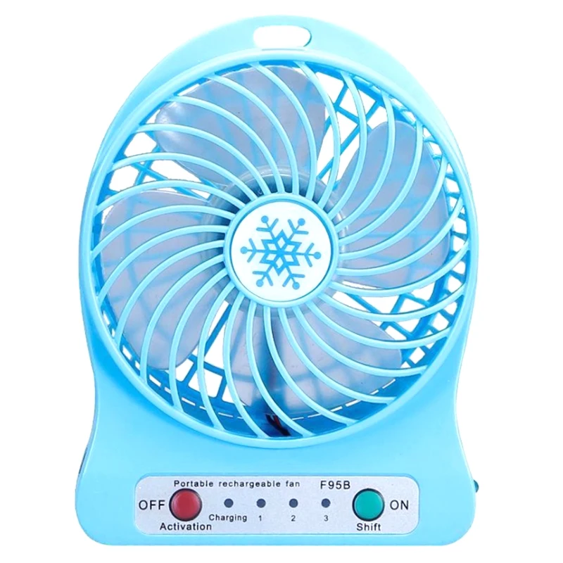 Mini Ventilatore Portatile Ricaricabile Air Cooler Mini Desk Fan Raffreddamento Usb Ventole Portatili Ricaricabili
