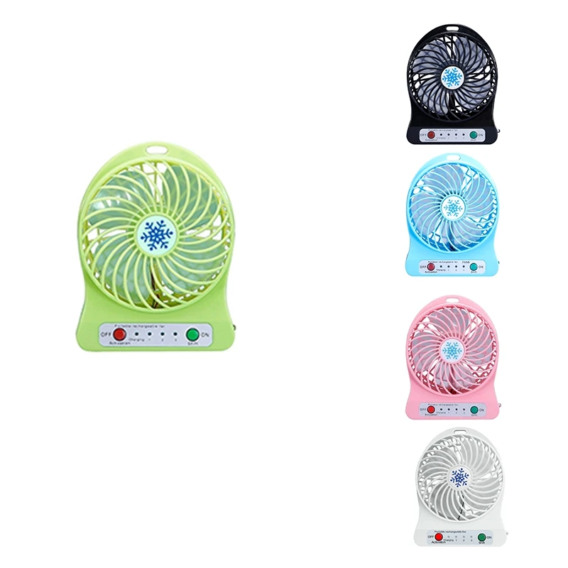 Mini Ventilatore Portatile Ricaricabile Air Cooler Mini Desk Fan Raffreddamento Usb Ventole Portatili Ricaricabili