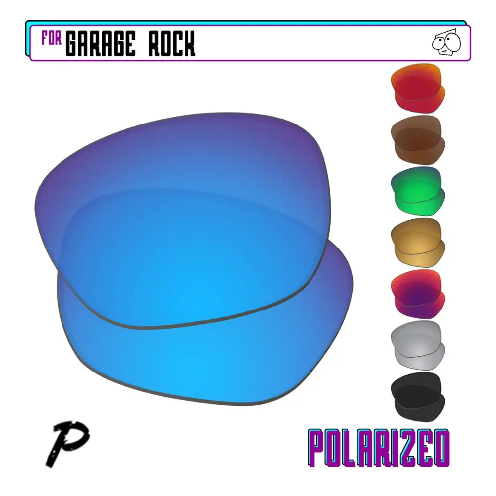 Ezreplace Polarizzati Lenti Di Ricambio Per-Oakley Occhiali Da Sole Garage Rock-Opzioni Multiple