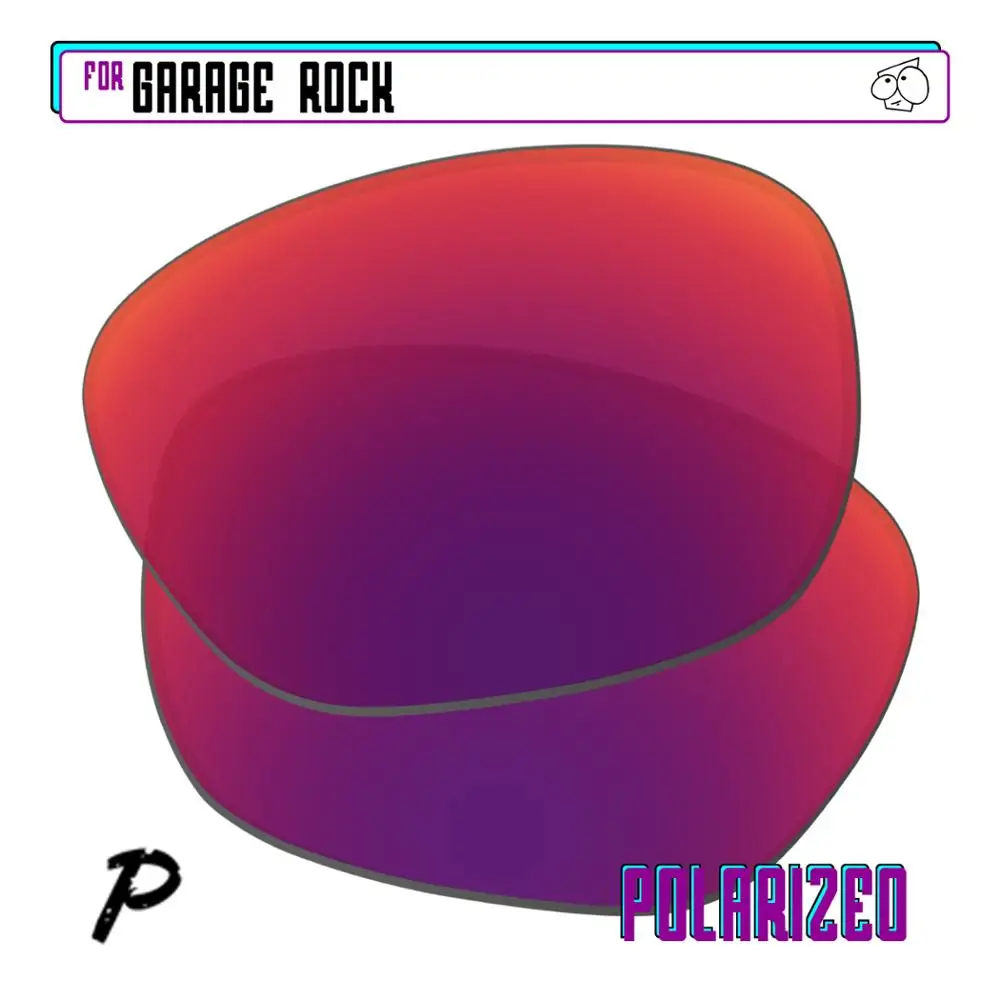 Ezreplace Polarizzati Lenti Di Ricambio Per-Oakley Occhiali Da Sole Garage Rock-Midnight P