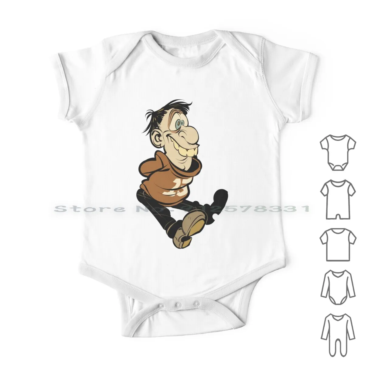 Il Beano Neonato Vestiti Pagliaccetti Tute Di Cotone Beano Calamity James Comics Uk Cartoon Infant Manica Lunga Senza Maniche