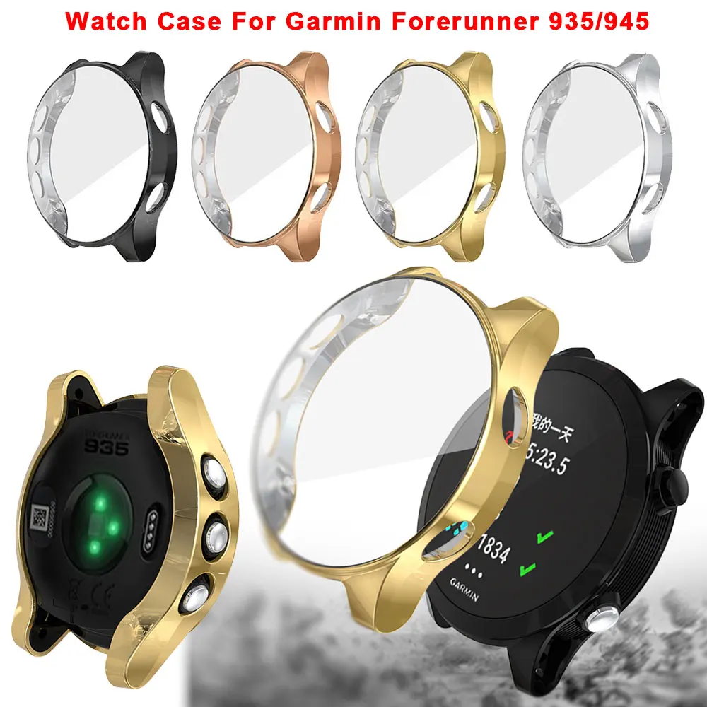 Custodia Protettiva Per Schermo Morbida Per Garmin Forerunner 945 935 Custodia Per Orologio Custodia Protettiva Placcata In Tpu Per Garmin Forerunner 