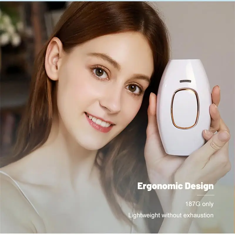 Epilatore Laser Indolore Per Le Donne Depilazione Dispositivi Per Uso Domestico Body Bikini Ipl 500000 Flash Depilatore Impulsi