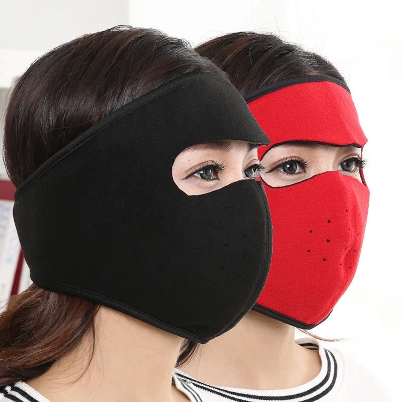 2022 Face Warm Hood Face Mask Hat Neck Helmet Berretti Per Uomo Donna Cyclette Thermal Fleece Balaclava Hats Berretti