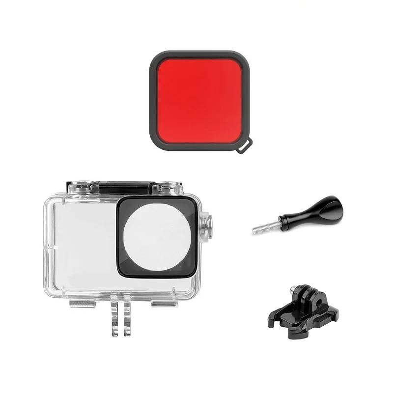 Filtro Custodia Impermeabile Per Dji Osmo Action Camera Dji Action Camera Accessori Custodia Impermeabile/Custodia/Scatola/Coperchio Filtro Immersione